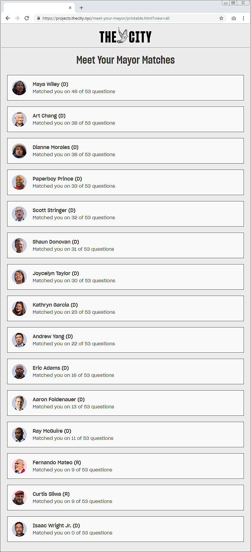 Mayor Matches.png