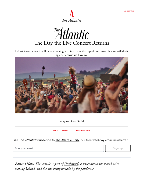 Dave Grohl The Irreplaceable Thrill of the Rock Show - The Atlantic.pdf