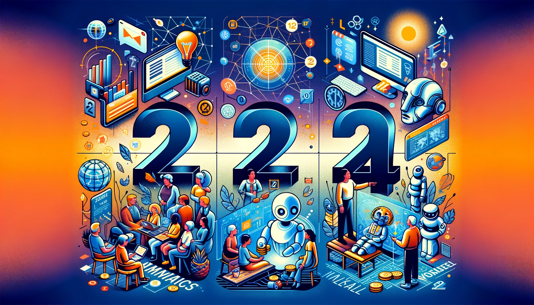 DALL·E 2024-01-03 13.52.04 - A creative representation of the year 2024, highlighting four .png