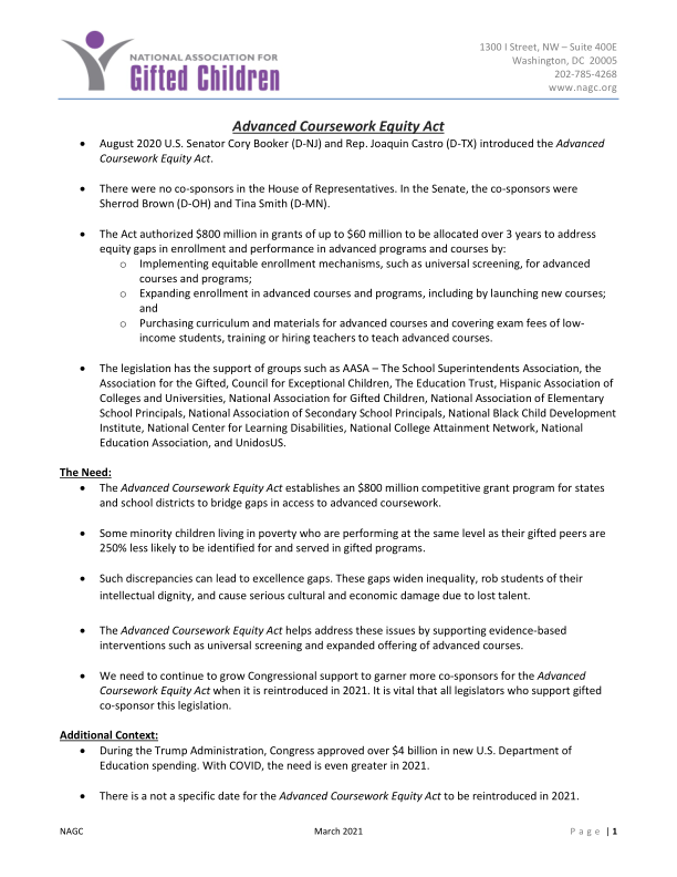 Advanced Coursework Equity Act Request Backgrounder 3.21.pdf