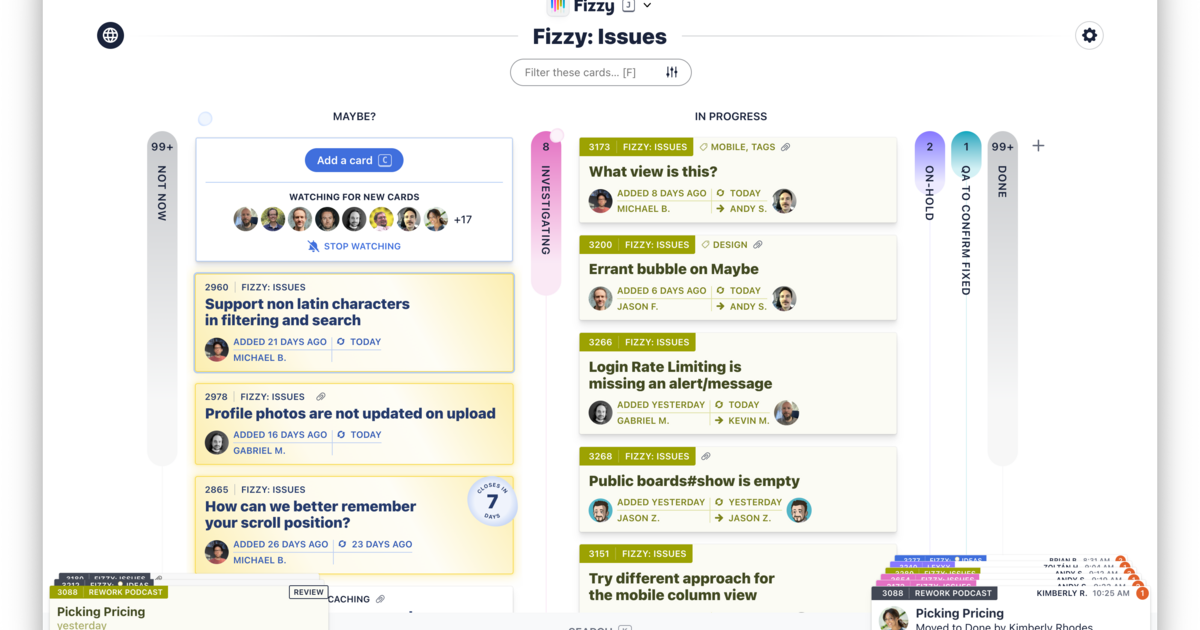 介绍Fizzy，我们最新的产品