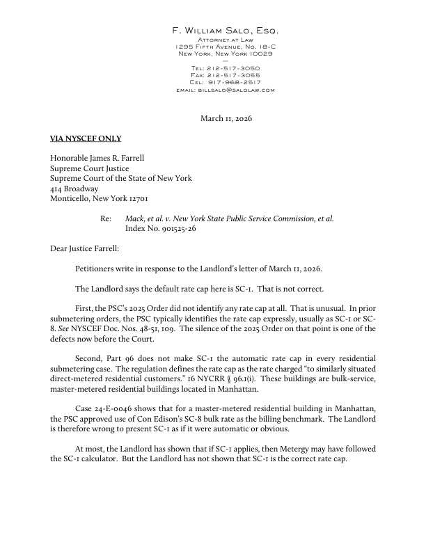 Leter to Hon James Farrell 3-11-26.pdf